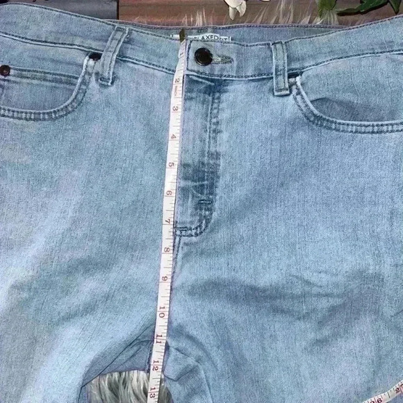 Lee Original Relaxed Fit Straight Leg Inspire Blue Jeans, 10 - Picture 12 of 12